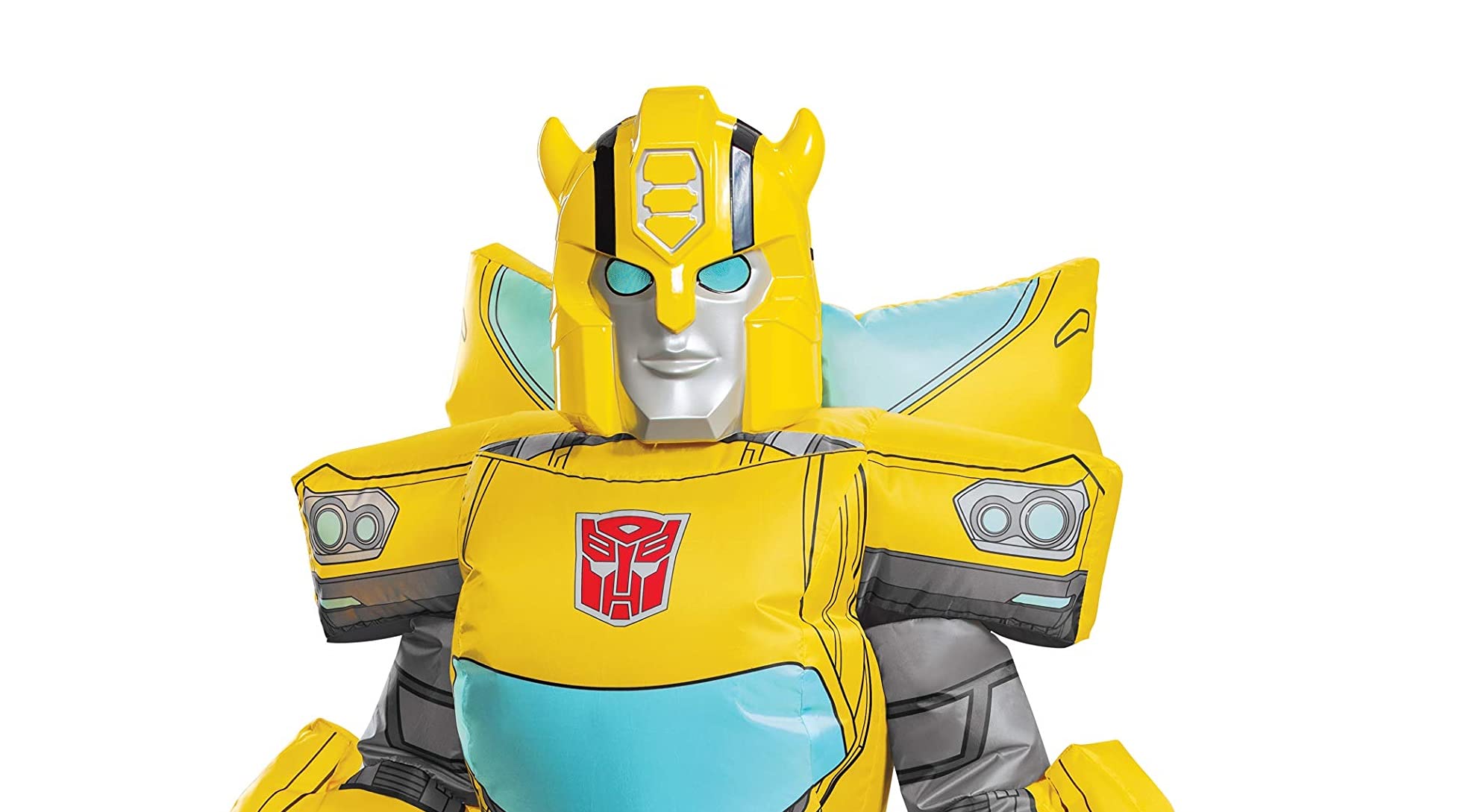 Transformers Bumblebee Inflatable Boys' Costume, Yellow - Image 3